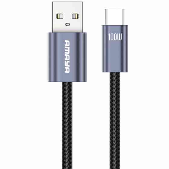 Уценка Дата кабель Amaya 61C USB to Type-C 100W (1m) Херсон