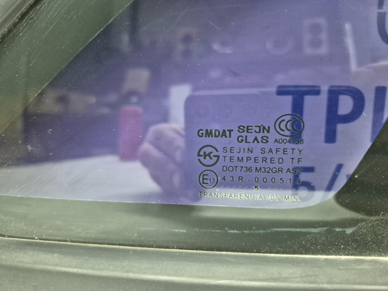 Стекло в кузов заднее правое Chevrolet Lacetti J200 1.8 БЕНЗИН 2004 (б/у) Київ - зображення 2