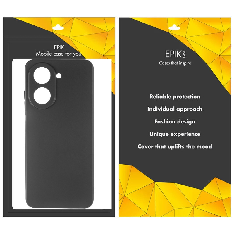 Чехол TPU Epik Black Full Camera для Infinix Hot 70 Херсон - зображення 2