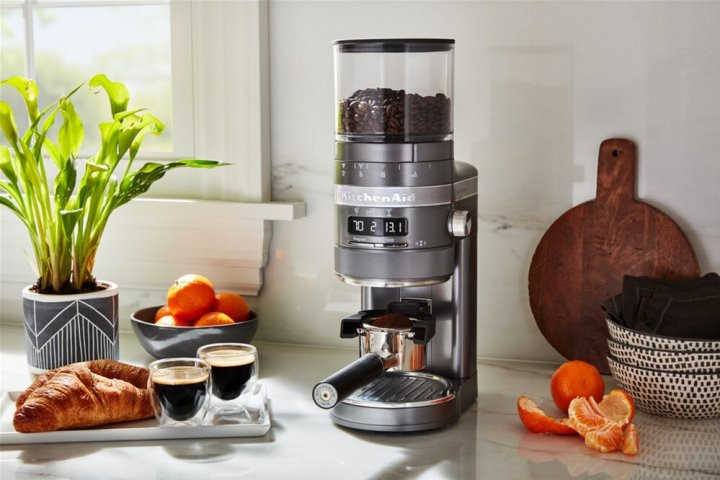 Кофемолка KitchenAid Artisan 5KСG8433EMS 150 Вт серая Київ - зображення 7