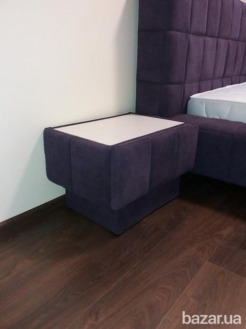 шкіряне ліжко з підйомним механізмом Chocolate Львов - изображение 4