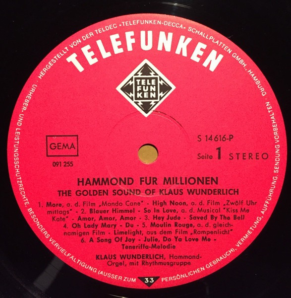 Виниловая пластинка Klaus Wunderlich Вінниця - зображення 3