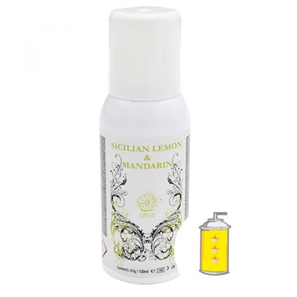 Аэрозольный баллончик 100мл, Великобритания Sicilian Lemon&Mandarin Київ - зображення 1