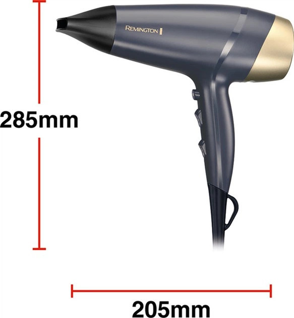 Фен Remington Sapphire Luxe Hairdryer D5805 2200 Вт синий Київ - зображення 9
