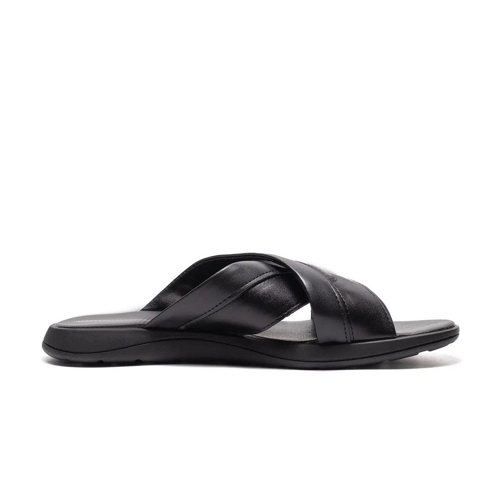 Мужские кожаные  летние шлепанцы-сланцы Київ - зображення 12