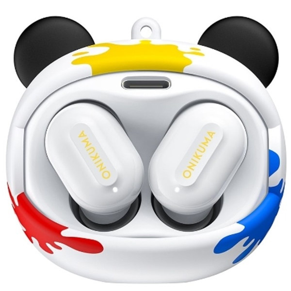 Bluetooth-гарнітура Onikuma T20 Panda White (Код товару:39240) Харків - зображення 4