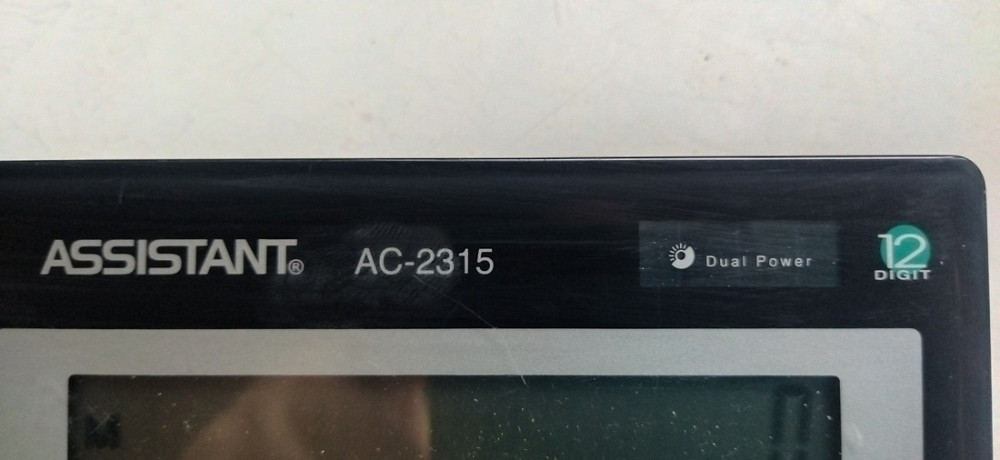Калькулятор Assistant AC-2315(12-розрядний) Львів - зображення 7