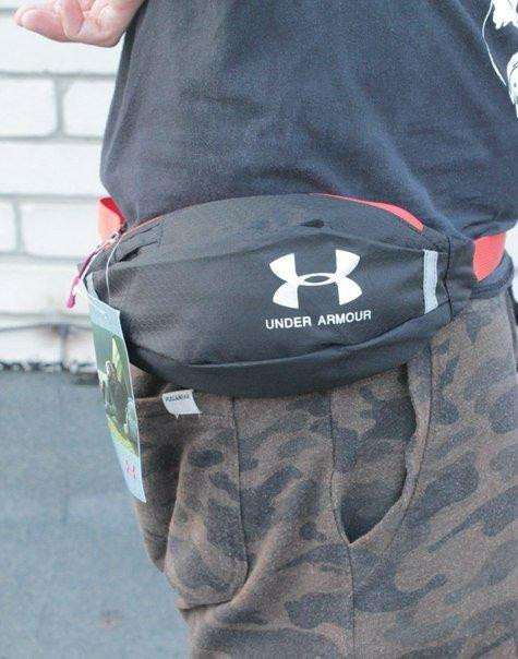 Поясная сумка Under Armour (черная) сумка на пояс Київ - зображення 8