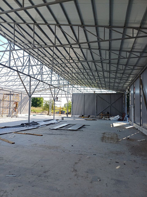 Монтаж сендвіч-панелей, металоконструкцій, профлист Київ - зображення 3