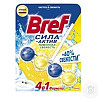 Туалетные блоки для унитаза Bref Сила Актив Лимонная Свежесть 50г Київ