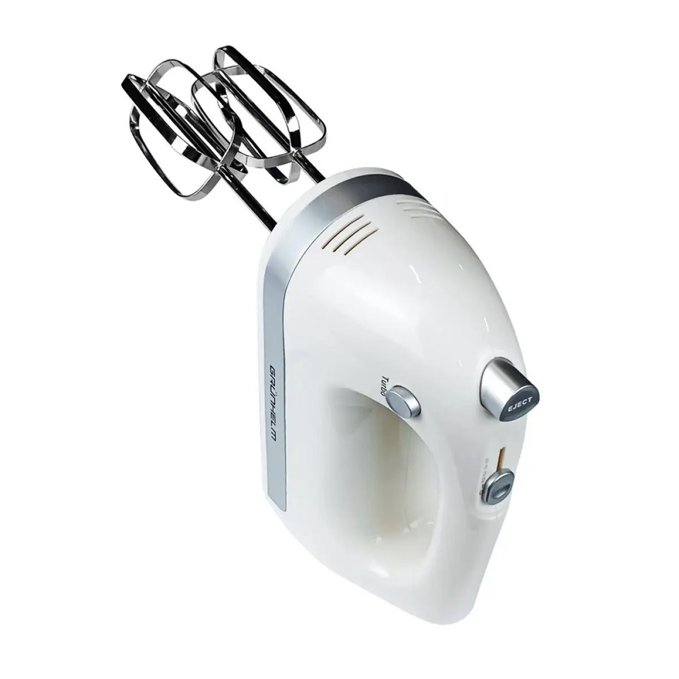 Миксер ручной Grunhelm GRM661M 400 Вт белый Київ - зображення 2