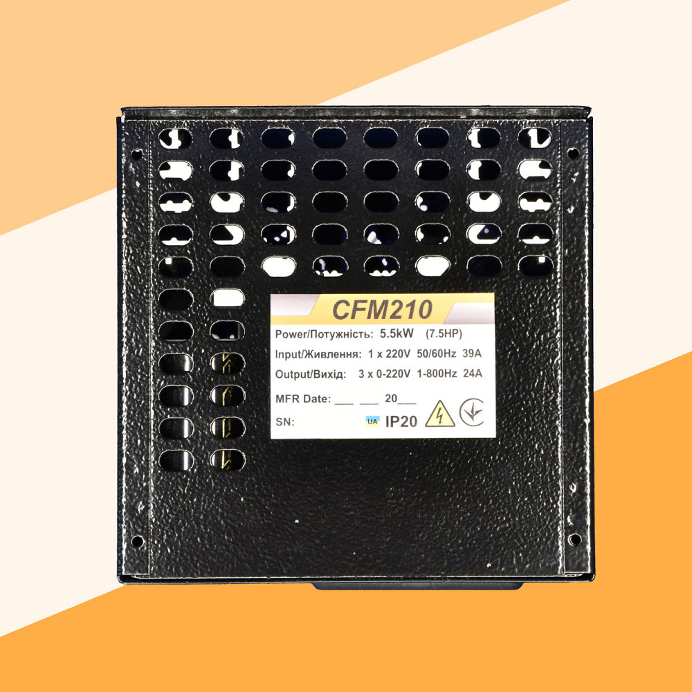 Преобразователь частоты CFM210 - 5,5кВт (220в) Дніпро - зображення 6