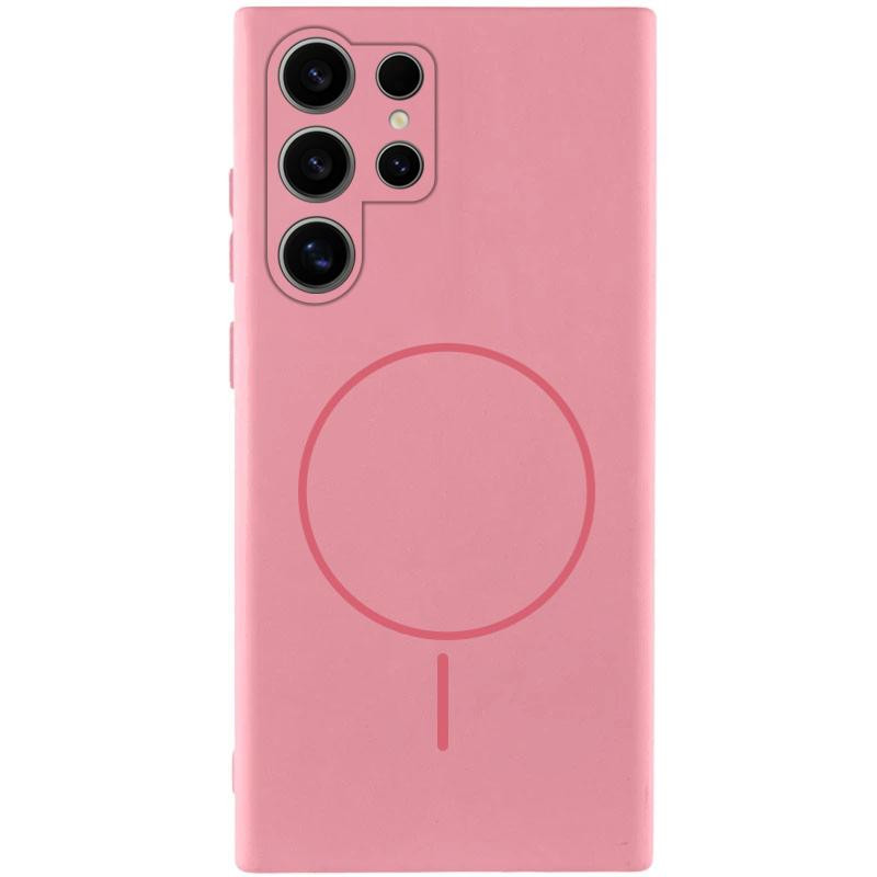 Чехол Silicone Cover Lakshmi Full Camera (AA) with MagFit для Samsung Galaxy S24 Ultra Херсон - изображение 1