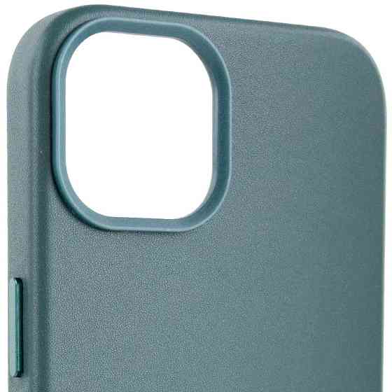 Кожаный чехол Leather Case (AA Plus) with Magnetic Fit для Apple iPhone 14 (6.1") Херсон