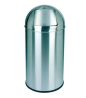 Купольная урная с нажимной крышкой Probbax 40л нержавеющая сталь, хром Киев