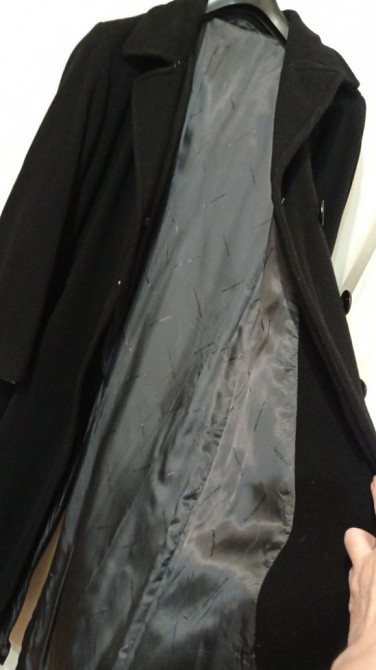 Пальто Benetton Бенеттон шерсть демисезон еврозима р. 46-48 как новое Киев - изображение 5