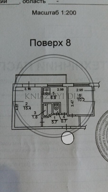 Продается 2к раздельная по ул. А.Курчатова, Код.21116719 Киев - изображение 9