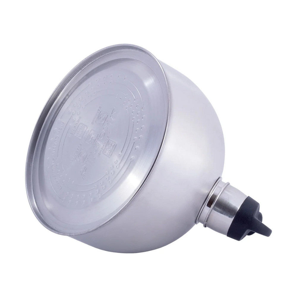 Чайник Kamille из нержавеющей стали со свистком 1,5 л Одеса - зображення 3