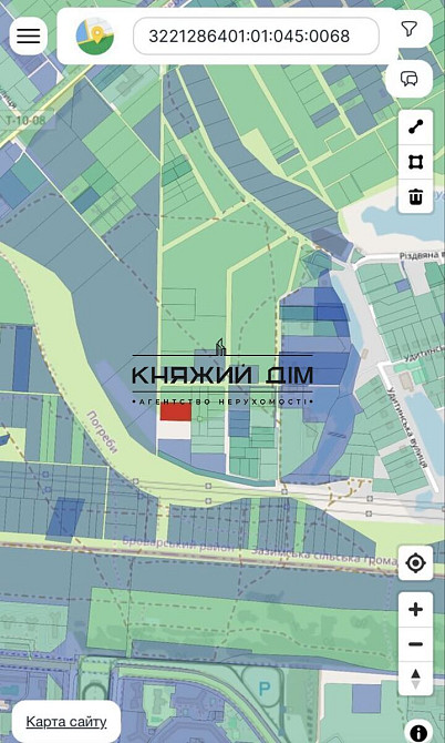 Земельна ділянки 5 км від Києва піж Житлову забудову 39 соток № 264769 Киев - изображение 1