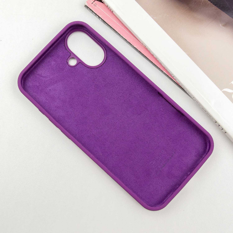 Чехол Silicone Case Full Protective (AA) для Apple iPhone 16 Plus (6.7") Херсон - зображення 11