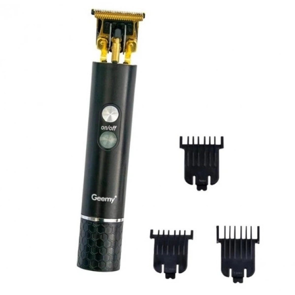 Машинка для стрижки аккумуляторная Geemy GM-6605 3 Вт черная Киев - изображение 8