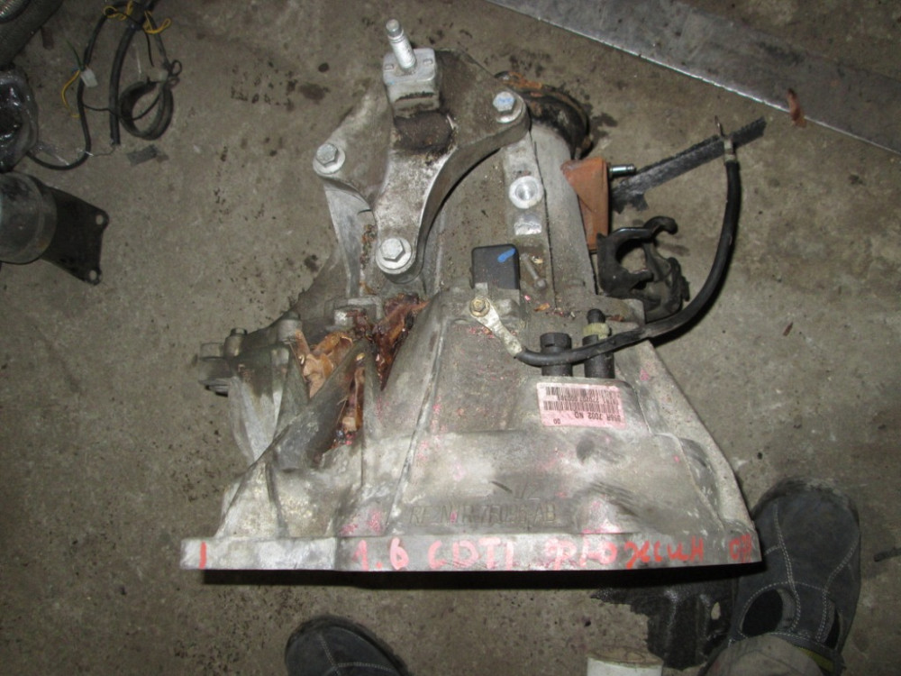 Коробка передач 5 ступ. Ford Fusion 1.4 1.6 cdti 2002-2012 (5S6R-7002-ND) Ковель - изображение 1