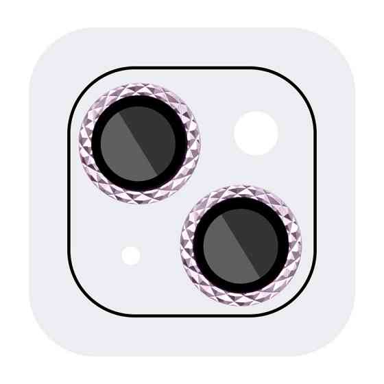 Защитное стекло Metal Shine на камеру (в упак.) для Apple iPhone 14 (6.1") / 14 Plus (6.7") Херсон