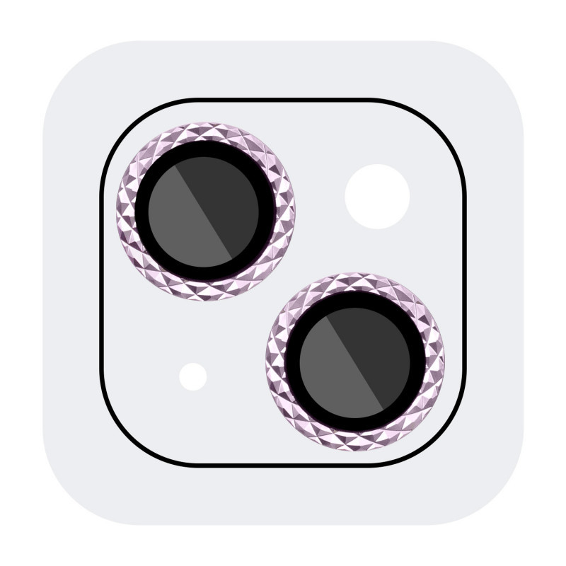 Защитное стекло Metal Shine на камеру (в упак.) для Apple iPhone 14 (6.1") / 14 Plus (6.7") Херсон - зображення 1