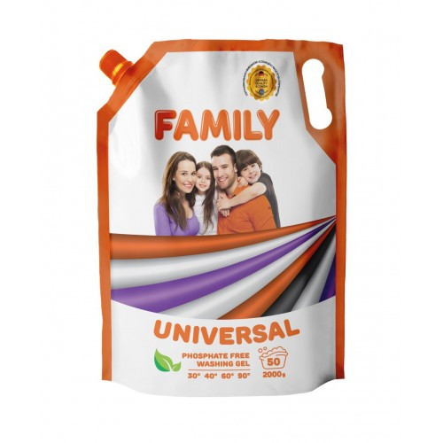 Гель для прання універсальний 2000 мл For My Family 601114 Киев - изображение 1