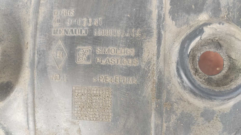Подкрылок задний правый Renault Trafic 2001-2013 (82000036016) Ковель - зображення 3