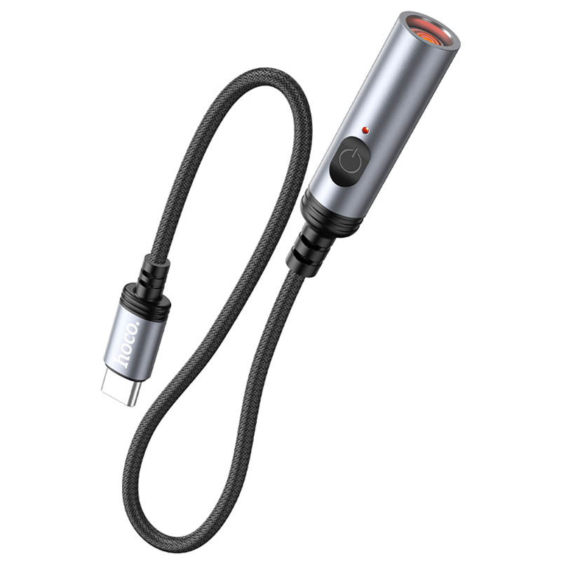 Портативный прикуриватель зажигалка Hoco UA30 Type-C Херсон - зображення 2
