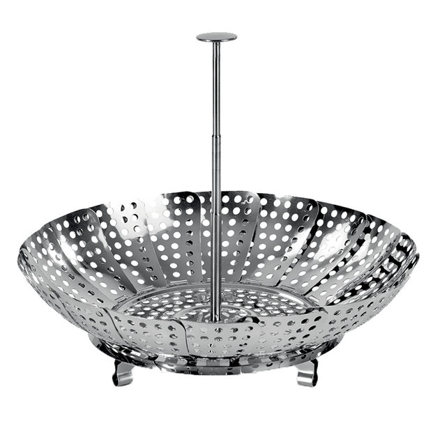 Корзина для скороварок Barazzoni 840052028 28 см серебристая Київ - зображення 1