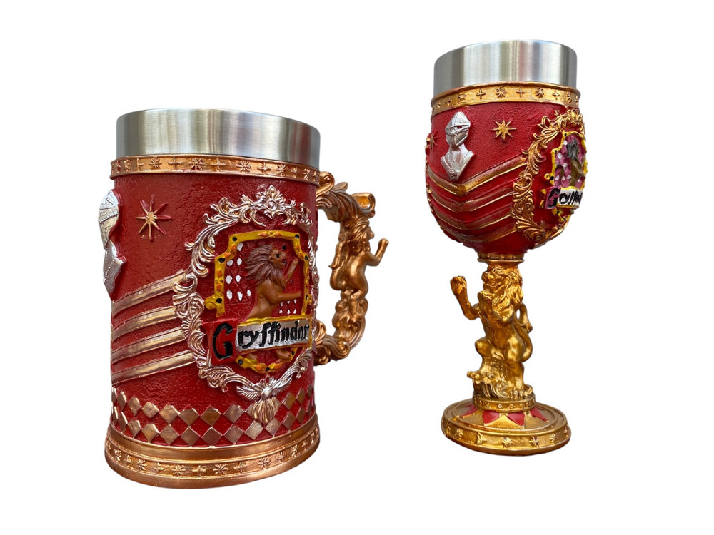 Подарочный набор Кружка и Бокал 3D Harry Potter Gryffindor New Київ - зображення 2