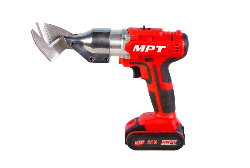 Ножницы аккумуляторные по металлу MPT 21 В Li-ion 1.5 Ач 2 скорости 0.1-2 мм сумка MCS2150.C1 Харків - зображення 1