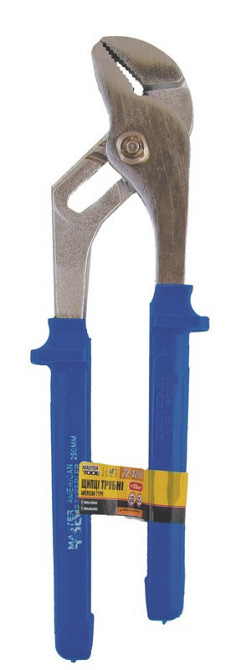 Щипцы трубные MASTERTOOL American Type 200 мм C45/HRC 44~48 22-4200 Харків - зображення 2