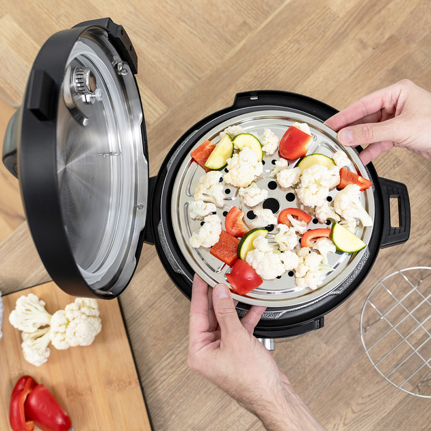 Мультиварка-скороварка First FA-5130-2-SI 1000 Вт серебристая Киев - изображение 3