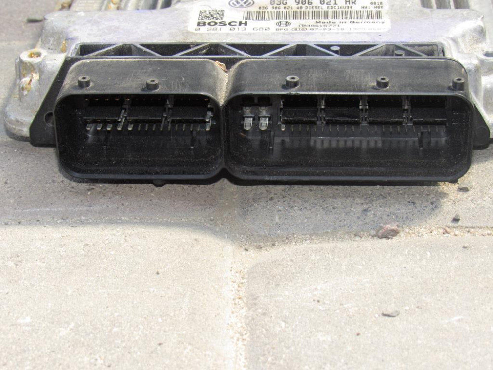Блок управления двигателем VW Caddy 1.9 tdi 2004-2010 (03G906021HR) Ковель - изображение 2
