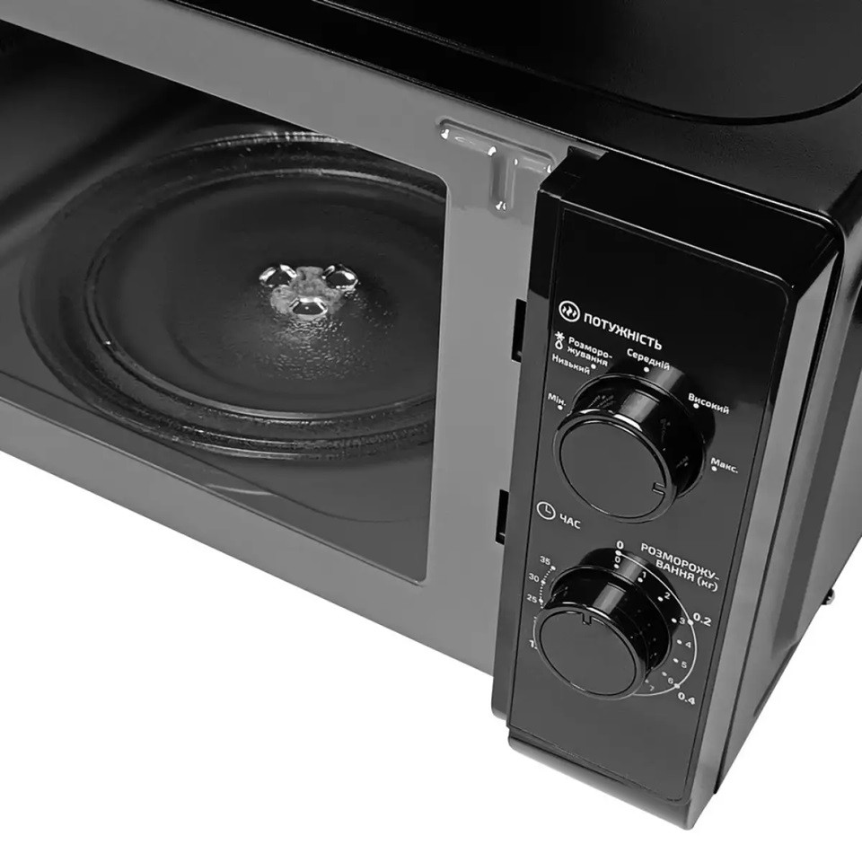 Микроволновая печь Grunhelm 20MX730-B 20 л черная Киев - изображение 6