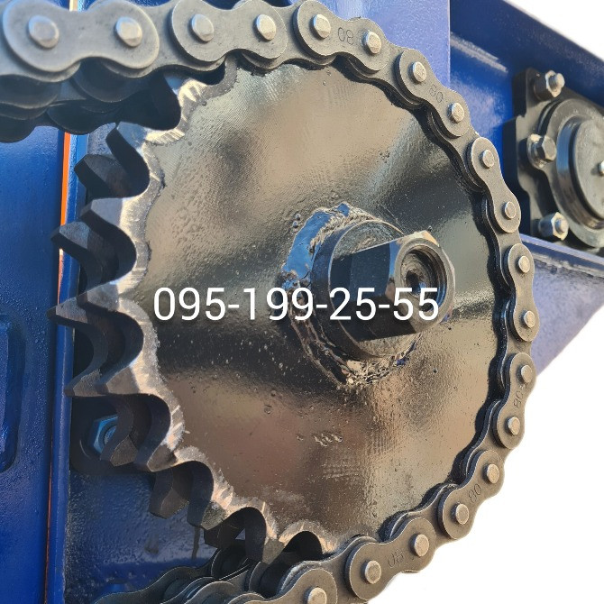 Зірочка z=22 подвійна шліцева (t=25.4) ПРТ-7; зірочка z=22 подвійна (d=40мм, t=25.4) ПРТ-7 Дніпро - зображення 2