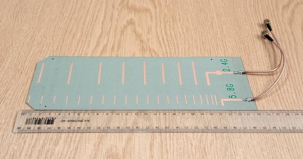 Антенна Yagi 2420-2640/5480-5640MHz 16dBi, до 40W, AOSIYANT направленная, RP SMA Дніпро - зображення 8