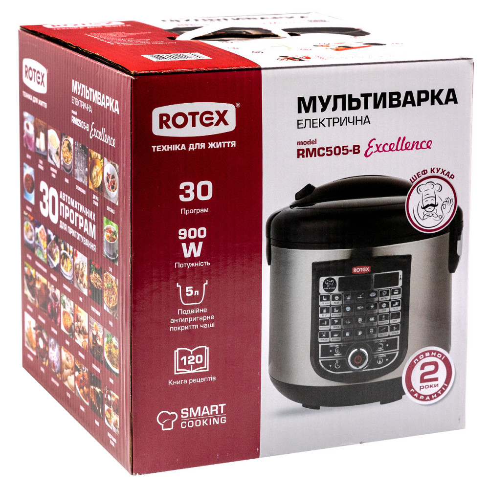 Мультиварка ExСellenСe ROTEX RMС505-B ExСellenСe Киев - изображение 6