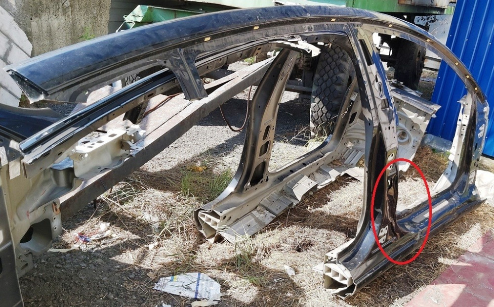 Кузовная панель стоек А/В правая PPSW Tesla model 3 1073674-S0-A Киев - изображение 3