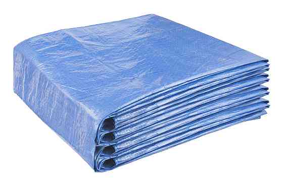 Тент универсальный MASTERTOOL TARPAULIN 6 × 12 м 65 г/м² Blue 79-9612 Харьков