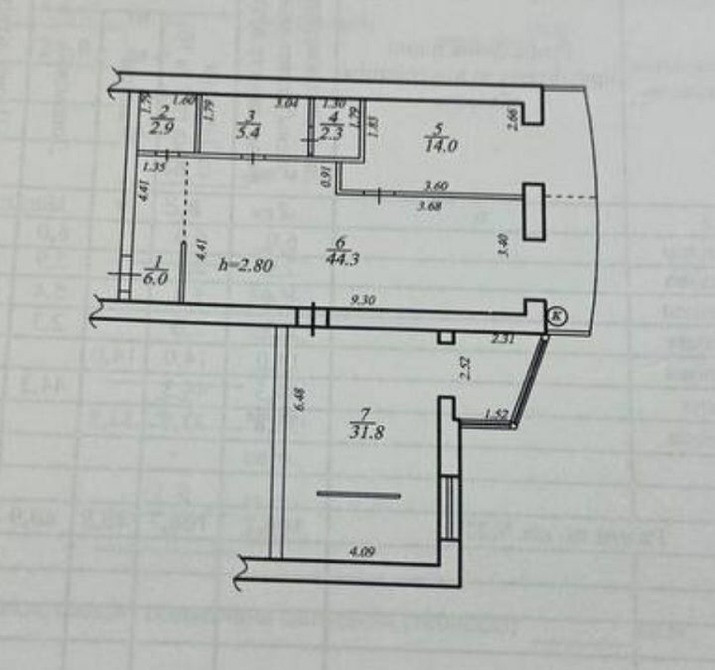 Продам видовую 3-к квартиру (107м2) в ЖК Набережный Квартал, Победа Днепр - изображение 12