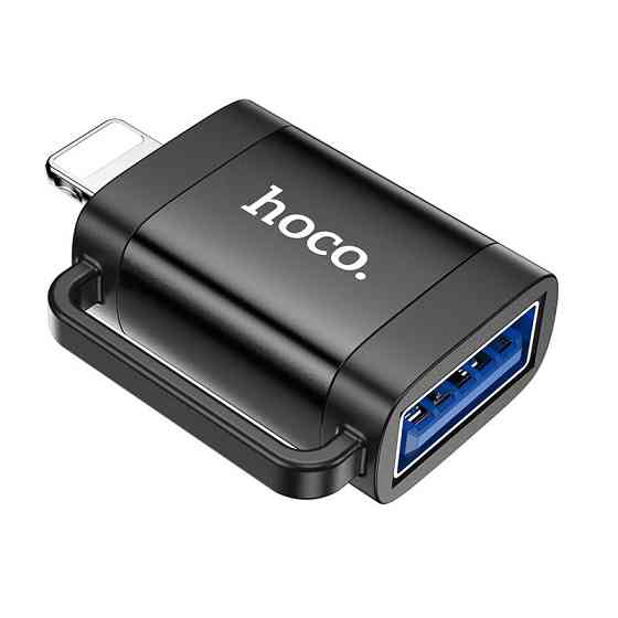 Переходник Hoco UA31A OTG Lightning male to USB female Херсон