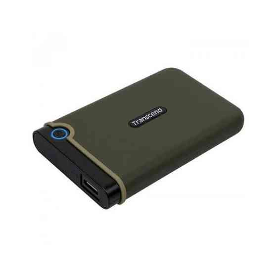 Накопичувач зовнішній HDD 2.5 USB 2.0TB Transcend StoreJet 25M3 Military Green Slim (TS2TSJ25M3G) Харків