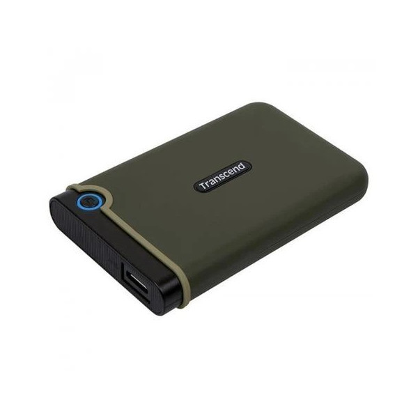 Накопичувач зовнішній HDD 2.5 USB 2.0TB Transcend StoreJet 25M3 Military Green Slim (TS2TSJ25M3G) Харків - зображення 3