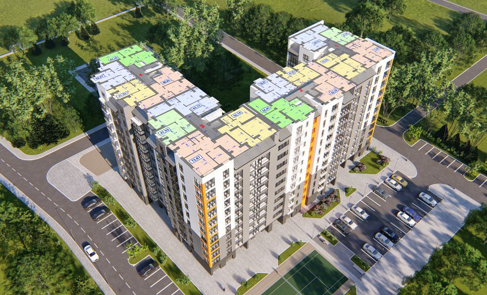 Квартири від забудовника в Кварталах "Левада" (Ярковиця) Івано-Франківськ - зображення 3