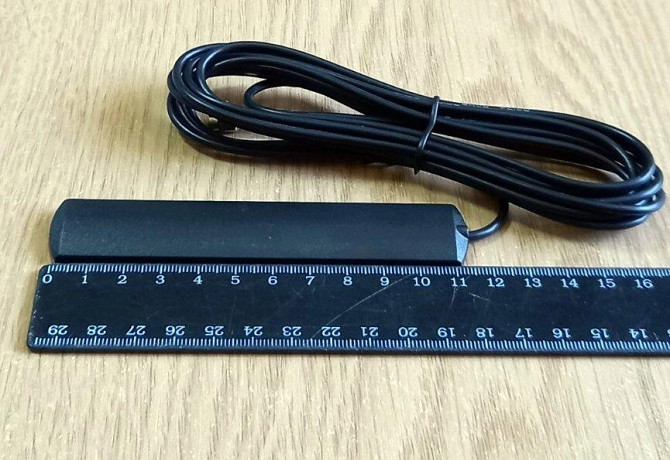 Антенна универсальная на липучке 840-6000MHz 3dBi, до 50W, с RP SMA-male разъемом, 115х22 мм Дніпро - зображення 8