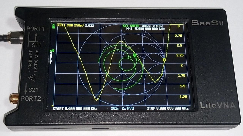 Антенна 5520-5650/5770-5900 МГц 6dBi, до 50 Вт, длина 30 см, N-male. смотрите графики КСВ. Дніпро - зображення 5